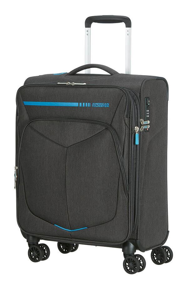 American Tourister Summerfunk Trolley Espandibile (4 ruote) 55cm Neon Blue