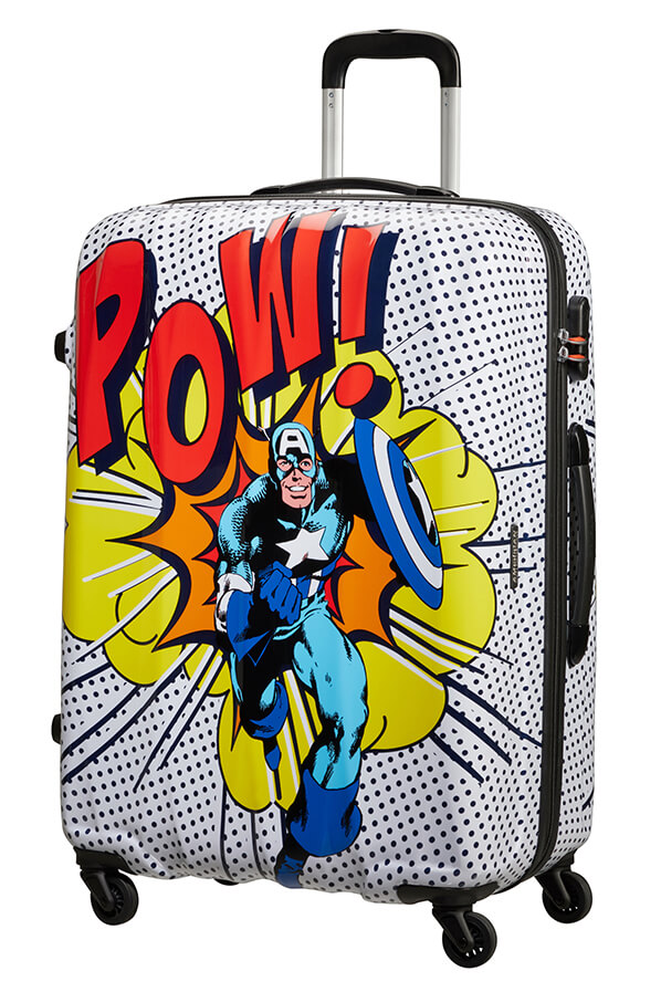 American Tourister Marvel Legends Trolley (4 ruote) 75cm Captain America Pop Art