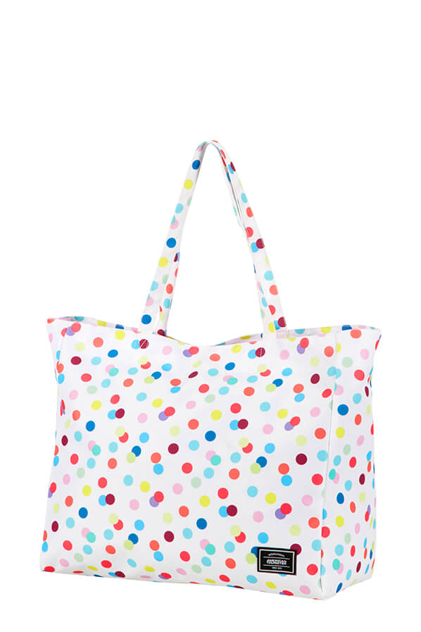 American Tourister Sunside Shopping Bag Polka Dot