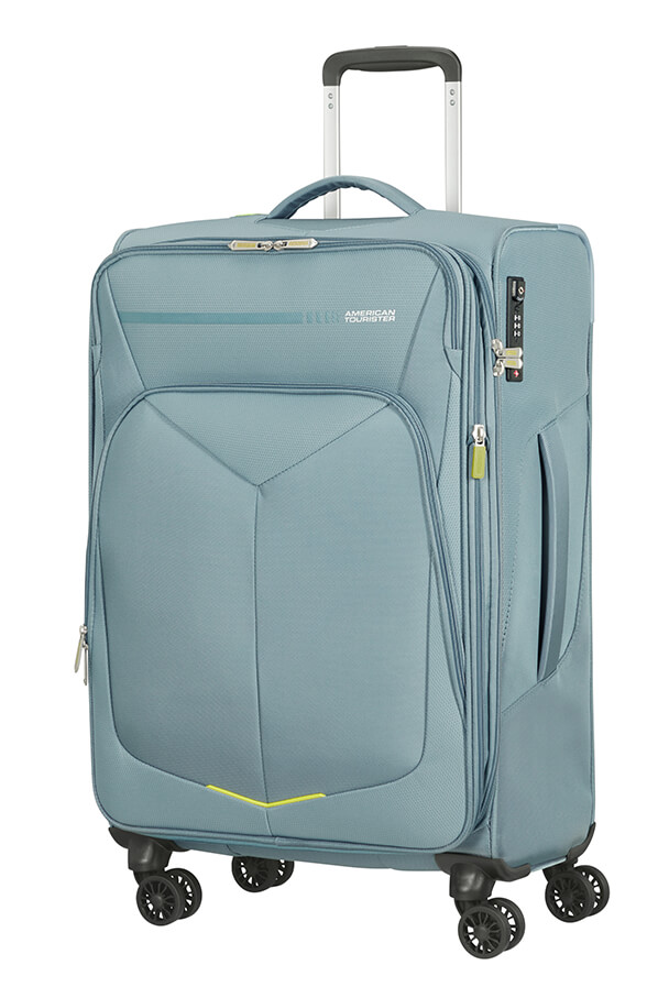 American Tourister Summerfunk Trolley Espandibile (4 ruote) 67cm Metal Grey