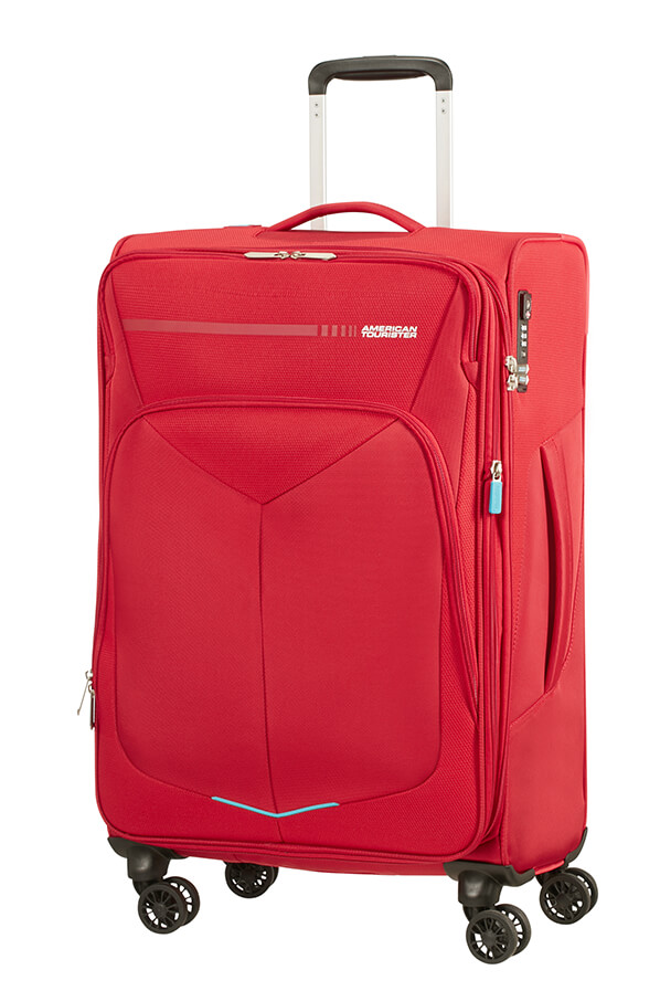 American Tourister Summerfunk Trolley (4 ruote) 67cm Rosso