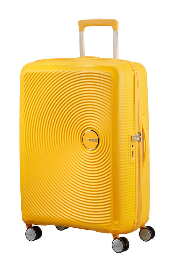 American Tourister Soundbox Trolley Espandibile (4 ruote) 67cm Golden Yellow