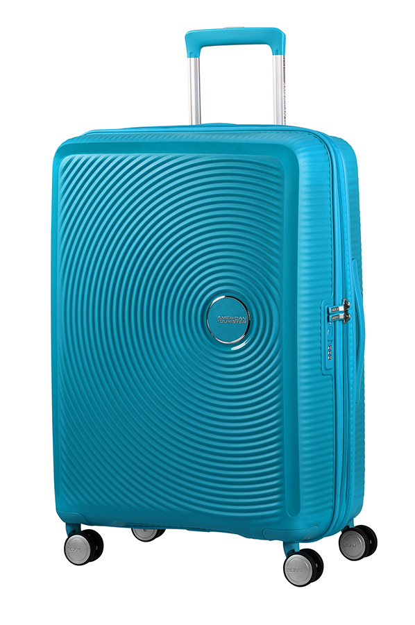 American Tourister Soundbox Trolley (4 ruote) 67cm Summer Blue
