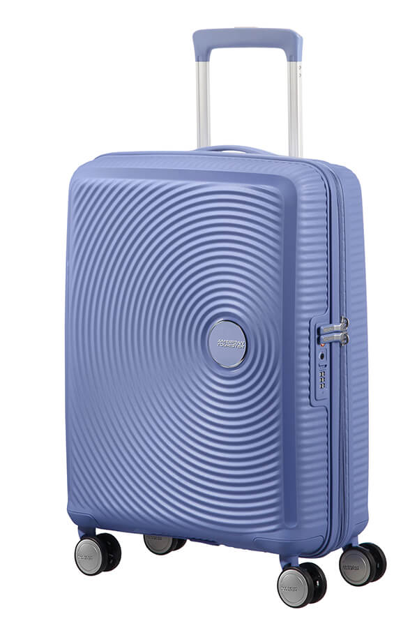 American Tourister Soundbox Trolley Espandibile (4 ruote) 55cm Denim Blue