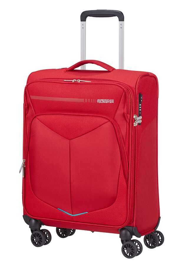 American Tourister Summerfunk Trolley (4 ruote) 55cm Rosso