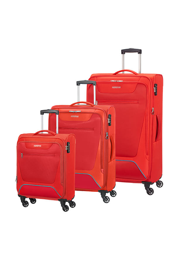 American Tourister Hyperbreez Set Rosso
