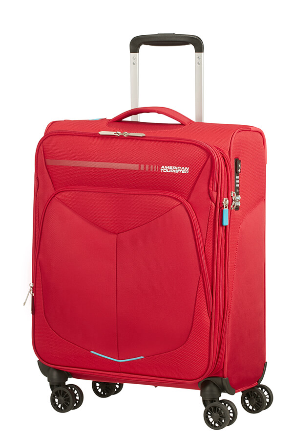 American Tourister Summerfunk Trolley Espandibile (4 ruote) 55cm Rosso