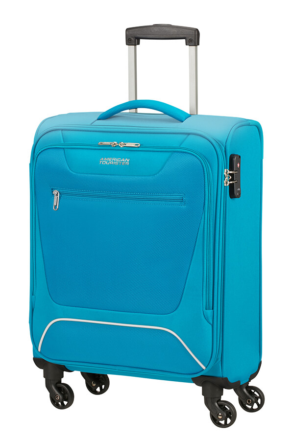 American Tourister Hyperbreez Trolley (4 ruote) 55cm Light Blue