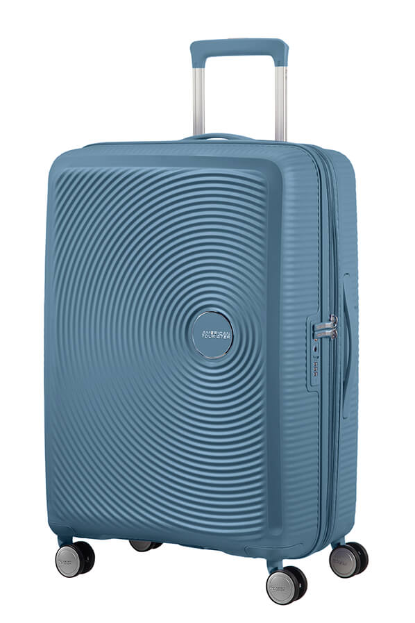 American Tourister Soundbox Trolley (4 ruote) 67cm Stone Blue