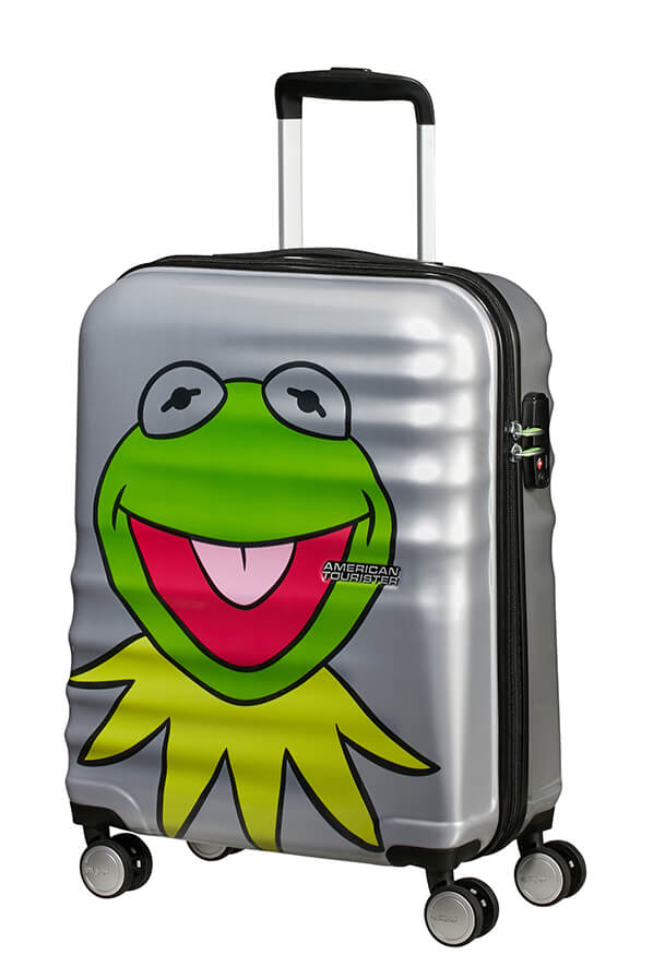 American Tourister Wavebreaker Disney Trolley (4 ruote) 55cm Kermit Sparkle