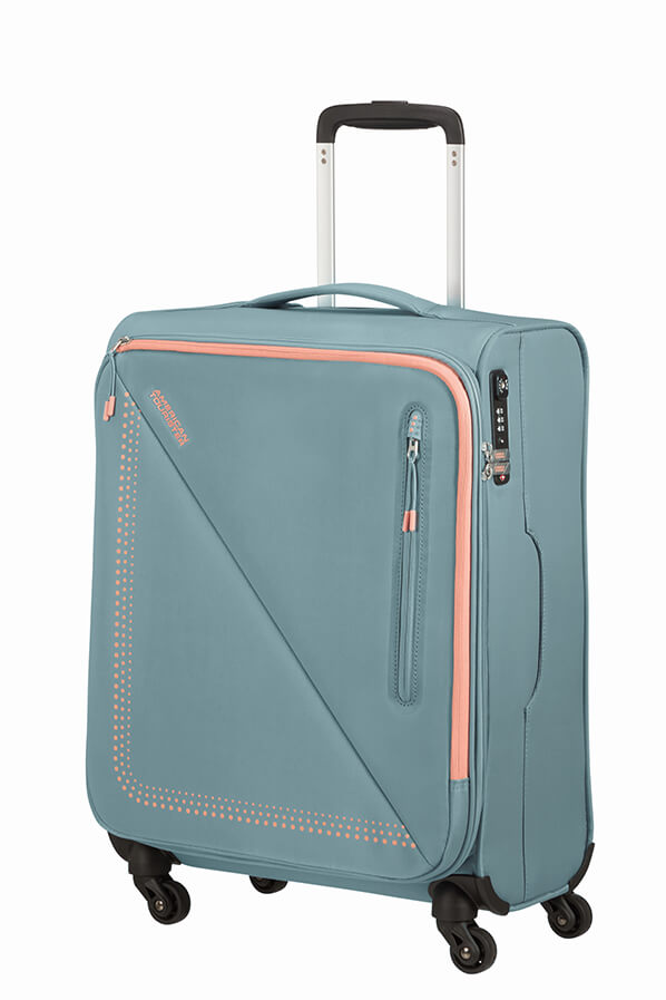American Tourister Lite Volt Trolley (4 ruote) 55cm (20cm) Grey/Peach
