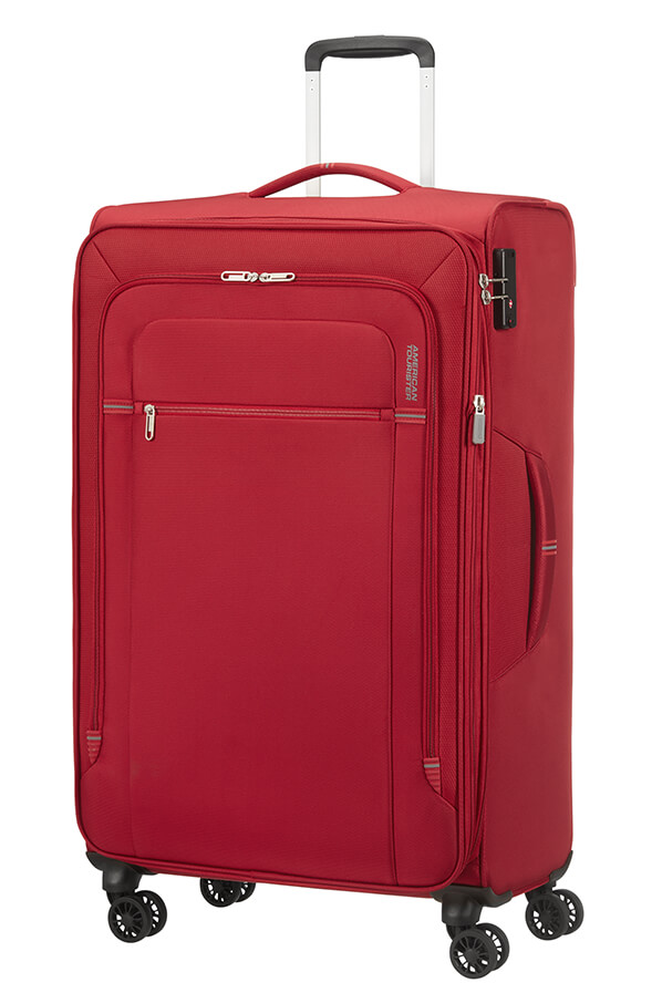 American Tourister Crosstrack Trolley (4 ruote) 79cm Red/Grey