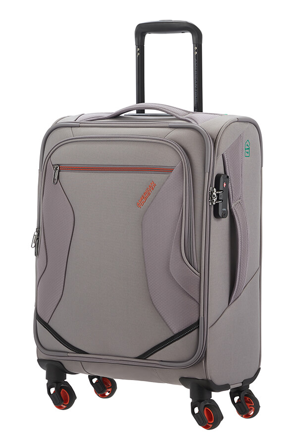 American Tourister Eco Wanderer Trolley (4 ruote) 55cm Grigio