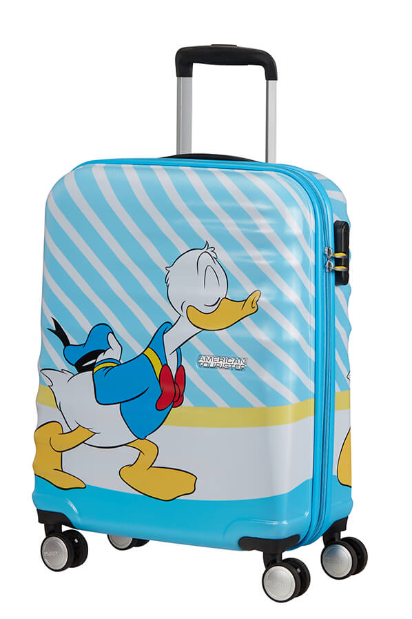 American Tourister Wavebreaker Disney Trolley (4 ruote) 55cm Donald Blue Kiss