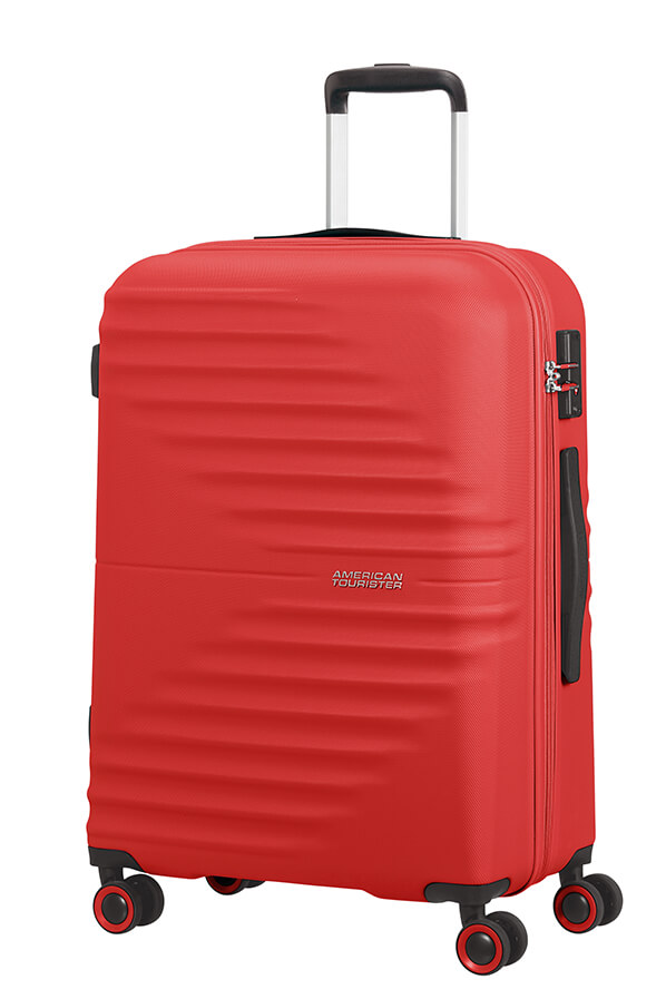 American Tourister Wavetwister Trolley (4 ruote) 66cm Vivid Red
