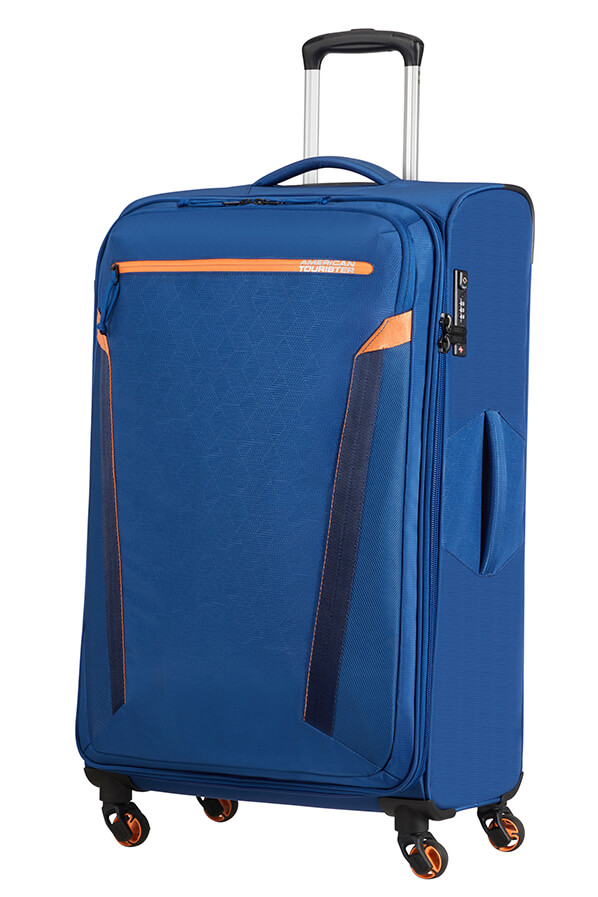 American Tourister At Eco Spin Trolley (4 ruote) 79cm Deep Navy