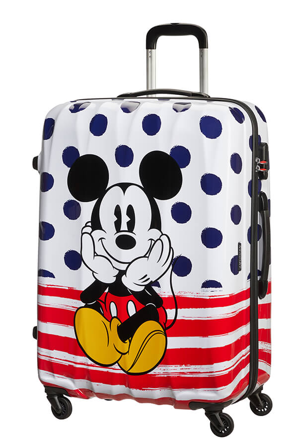 American Tourister Disney Legends Trolley (4 ruote) 75cm Mickey Blue Dots