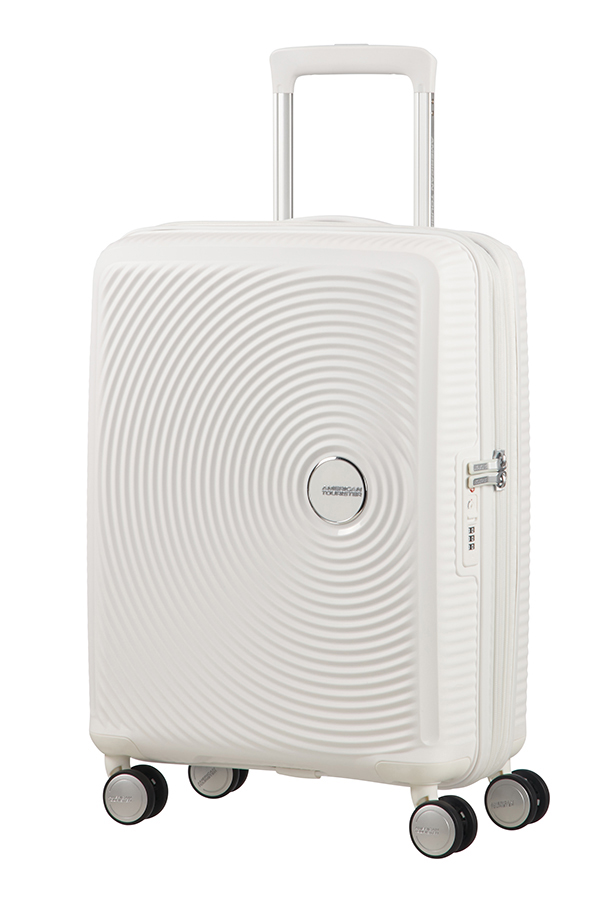American Tourister Soundbox Trolley Espandibile (4 ruote) 55cm Pure White