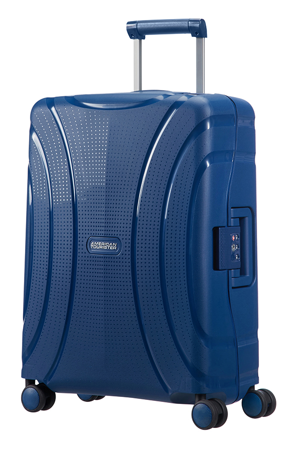 American Tourister Lock'n'Roll Trolley (4 ruote) 55cm Nocturne Blue