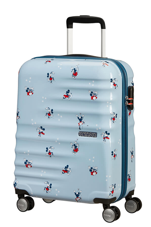 American Tourister Wavebreaker Disney Trolley (4 ruote) 55cm Minnie Darling Blue