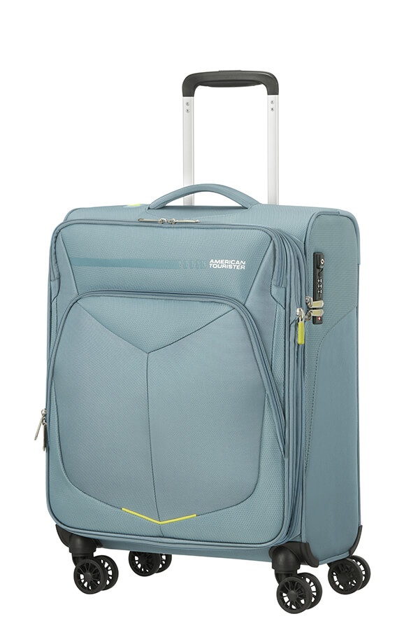 American Tourister Summerfunk Trolley Espandibile (4 ruote) 55cm Metal Grey
