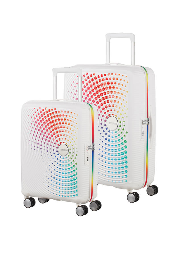 American Tourister Soundbox Set Rainbow Dots