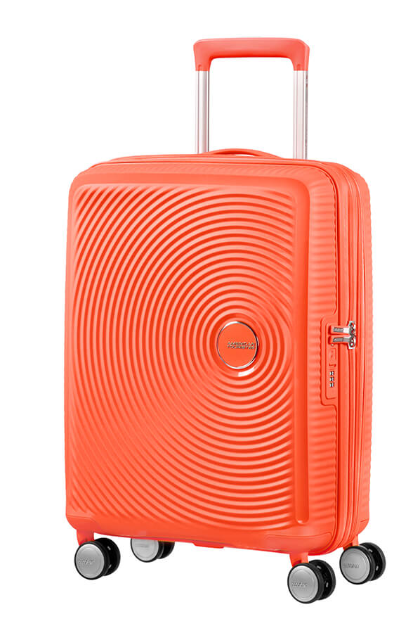 American Tourister Soundbox Trolley Espandibile (4 ruote) 55cm Spicy Peach