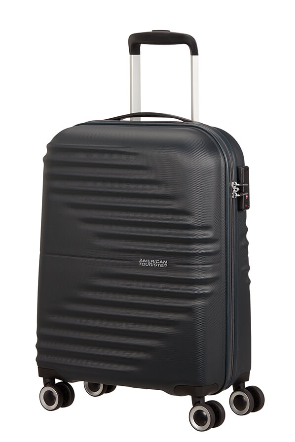 American Tourister Wavetwister Trolley (4 ruote) 55cm Universe Black